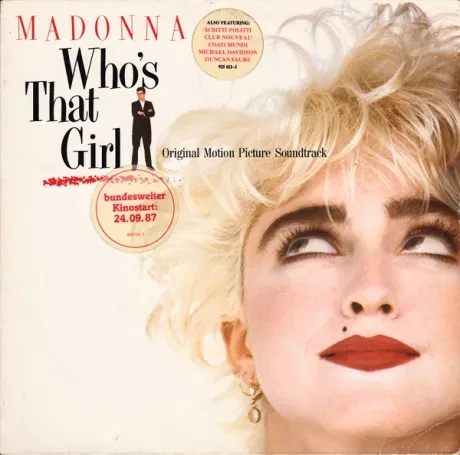 MADONNA - Who's That Girl (Original Motion Picture Soundtrack) (LP , Used)