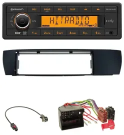 Автомагнитола для BMW X3 (E83, 2004–2010) Continental 1DIN DAB MP3 AUX USB