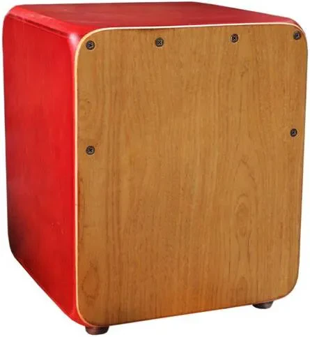 Кахон YUKA CJKCS с подструнником 24×24×29 см красный