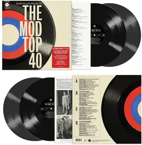 Виниловая пластинка Various Artists - Eddie Piller Presents The Mod Top 40 / Various [New Vinyl LP]
