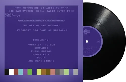 Виниловая пластинка Rob Hubbard - C64 Greatest Sids: The Art Of Rob Hubbard [New Vinyl LP] France -