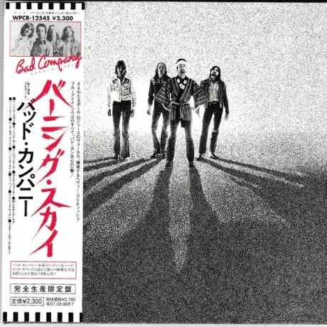 BAD COMPANY - Burnin' Sky (CD, Japan)