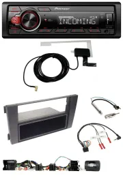 Pioneer MP3 Lenkrad CD DAB USB Autoradio für Audi A6 (2001-2004)