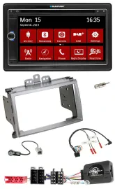 Blaupunkt Lenkrad DAB TMC 2DIN USB Bluetooth Navigation für Hyundai i20 2009-201
