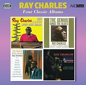 RAY CHARLES - Genius + Soul = Jazz / The Genius Sings The Blues / The Genius After Hours / The Genius Hits The Roa (2CD)