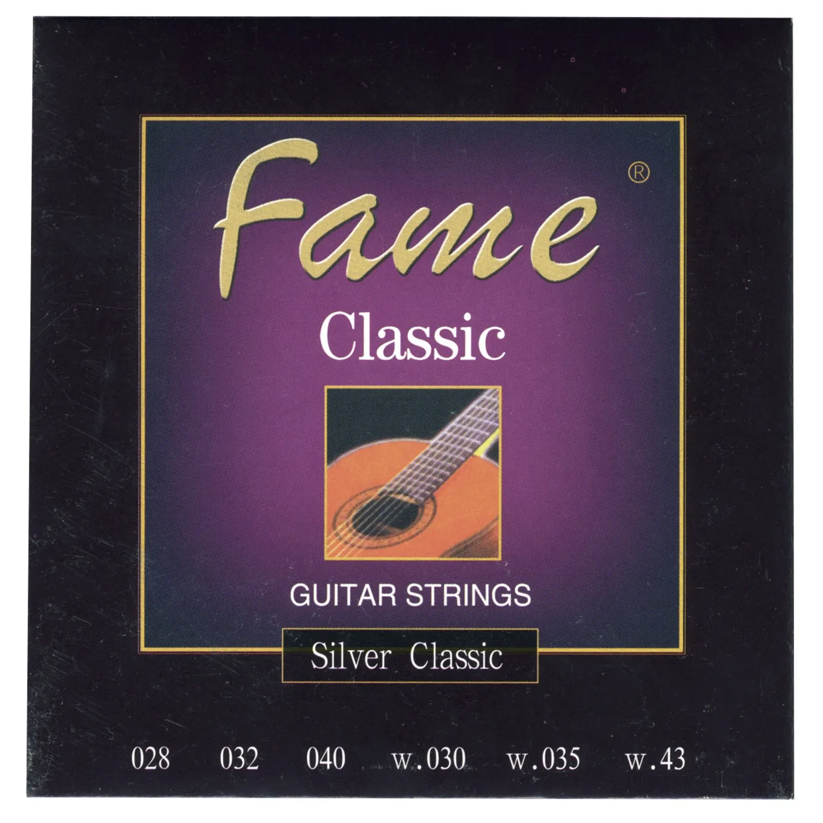 Fame Classic, Konzertgitarrensaiten, Saiten für Konzertgitarre