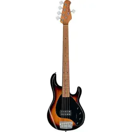 Бас-гитара Sterling by Music Man StingRay Ray35 Maple Fingerboard 5-String Bass Sunburst