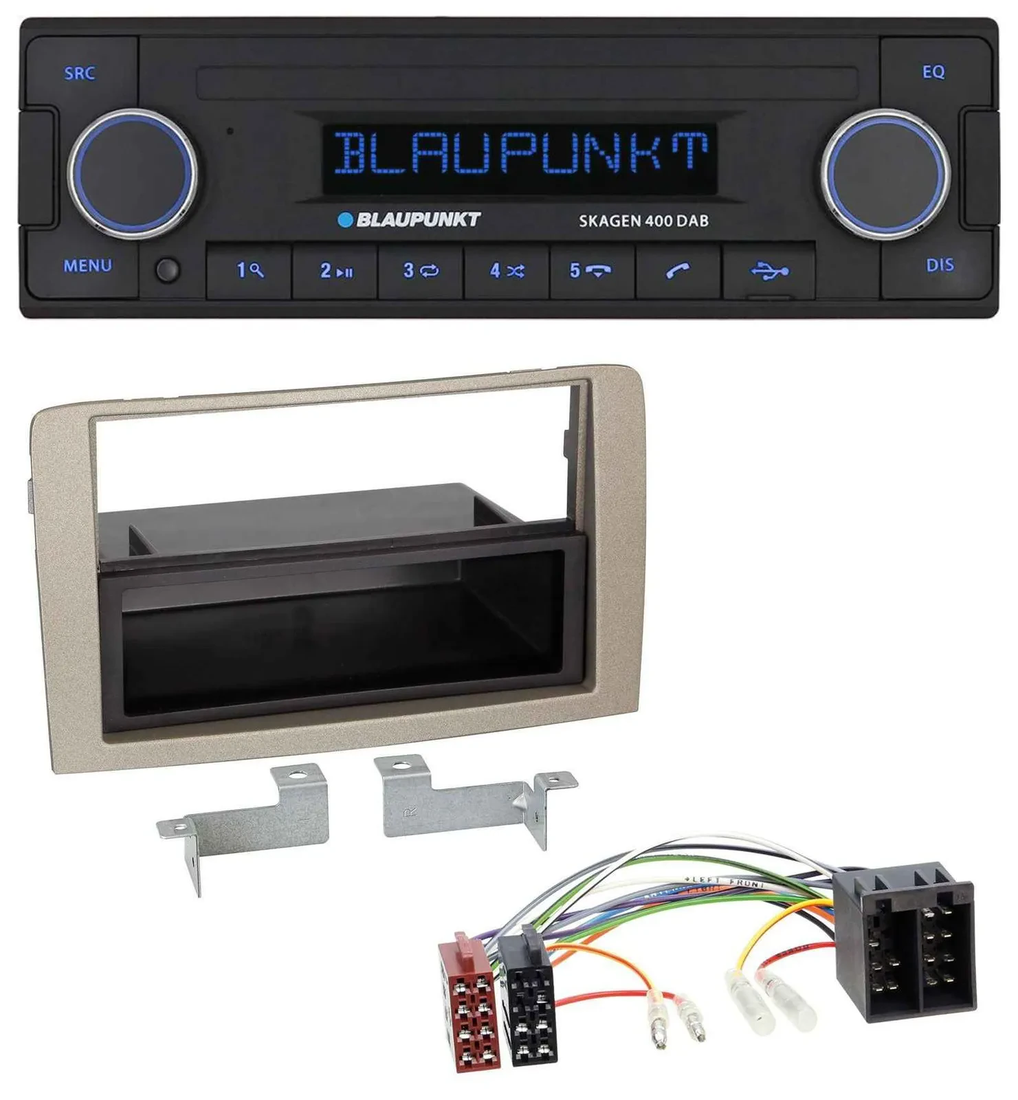Blaupunkt DAB USB Bluetooth MP3 Autoradio für Lancia Musa (ab 2005)