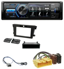 JVC Bluetooth MP3 USB DAB Autoradio für Mazda CX-7 (2008-2010)