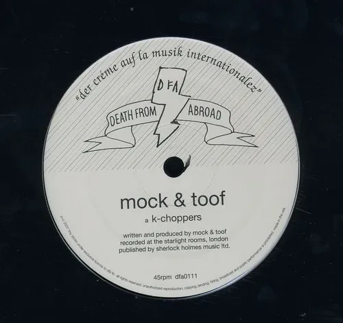 Виниловая пластинка Mock & Toof - K-Choppers [New Vinyl LP]