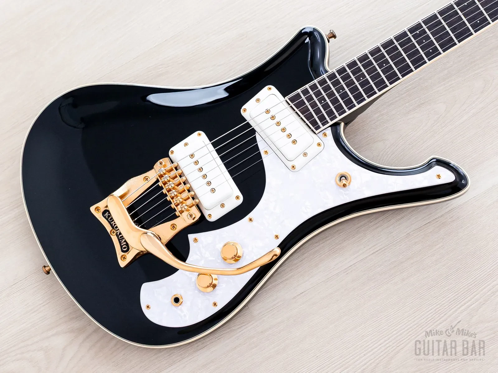 2000s Mosrite Test Driver Sixty Six, Ventures Model + Flying Samurai w/ Case