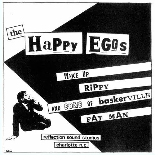 Виниловая пластинка Happy Eggs - Wake Up [New 7" Vinyl] Clear Vinyl, Ltd Ed