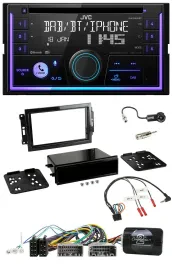 JVC Lenkrad USB 2DIN DAB Bluetooth CD Autoradio für Dodge Jeep