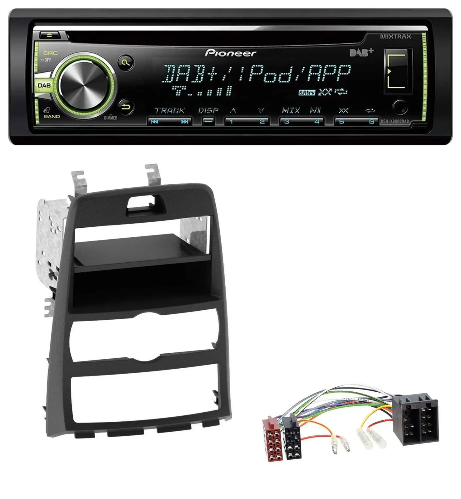 Pioneer DAB USB MP3 AUX CD Autoradio für Hyundai Genesis BK 10-12 Klimaautomatik