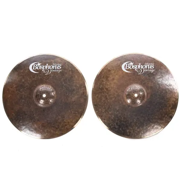 Тарелка барабанная Bosphorus 15" Master Vintage Hi-Hat (пара)