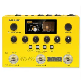 Nux Dual Loop Stereo Effektgerät Looper-Pedal