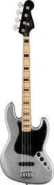 Бас-гитара Fender Limited Edition Mikey Way Jazz Bass, Silver Sparkle w/ Deluxe Gig Bag