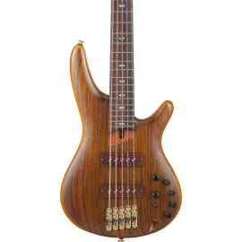 Ibanez SR5505 Prestige 5-String Bass Guitar, Rosewood Fingerboard, Mocha Flat
