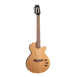 Классическая гитара с подключением Cort Sunset Nylectric II Natural Glossy с чехлом