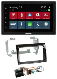 Автомагнитола для Citroen Jumper 2006–2011 Blaupunkt 2DIN, Bluetooth, DAB, USB, MP3
