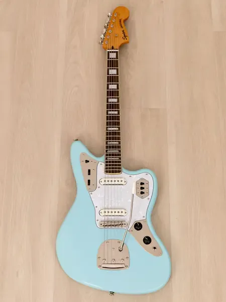 Электрогитара Squier by Fender Classic Vibe '70s Jaguar Limited Edition Daphne Blue China 2021