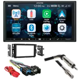 2007-2013 Chevrolet Silverado Alpine Double Din Bluetooth Stereo Upgrade I 650