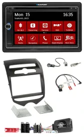 Blaupunkt TMC USB Lenkrad Bluetooth DAB 2DIN Navigation für Hyundai ix20 ab 2010