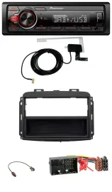 Автомагнитола Pioneer 1-DIN, MP3, DAB, USB, AUX для Fiat 500L (с 2012)