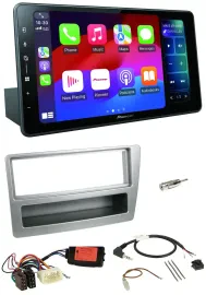 Pioneer Bluetooth DAB Lenkrad USB Autoradio für Honda Civic 2004-2006 silber