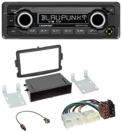 Автомагнитола Blaupunkt Bluetooth DAB MP3 USB для Dacia Logan, Sandero, Opel Vivaro