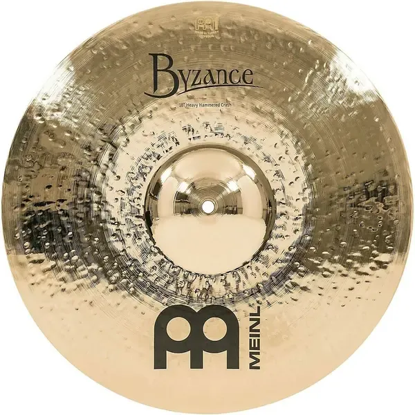 Тарелка барабанная MEINL 18" Byzance Brilliant Heavy Hammered Crash