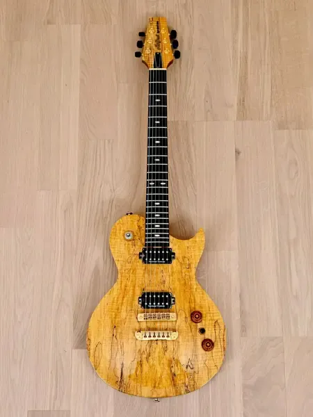 Электрогитара Aria Pro II Super Grade Series PE-Spalted Natural w/case Japan 2005