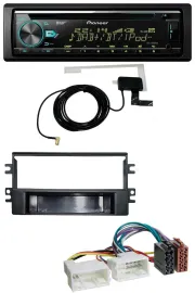 Pioneer MP3 AUX CD USB DAB Autoradio für Kia Carens (ab 2007)