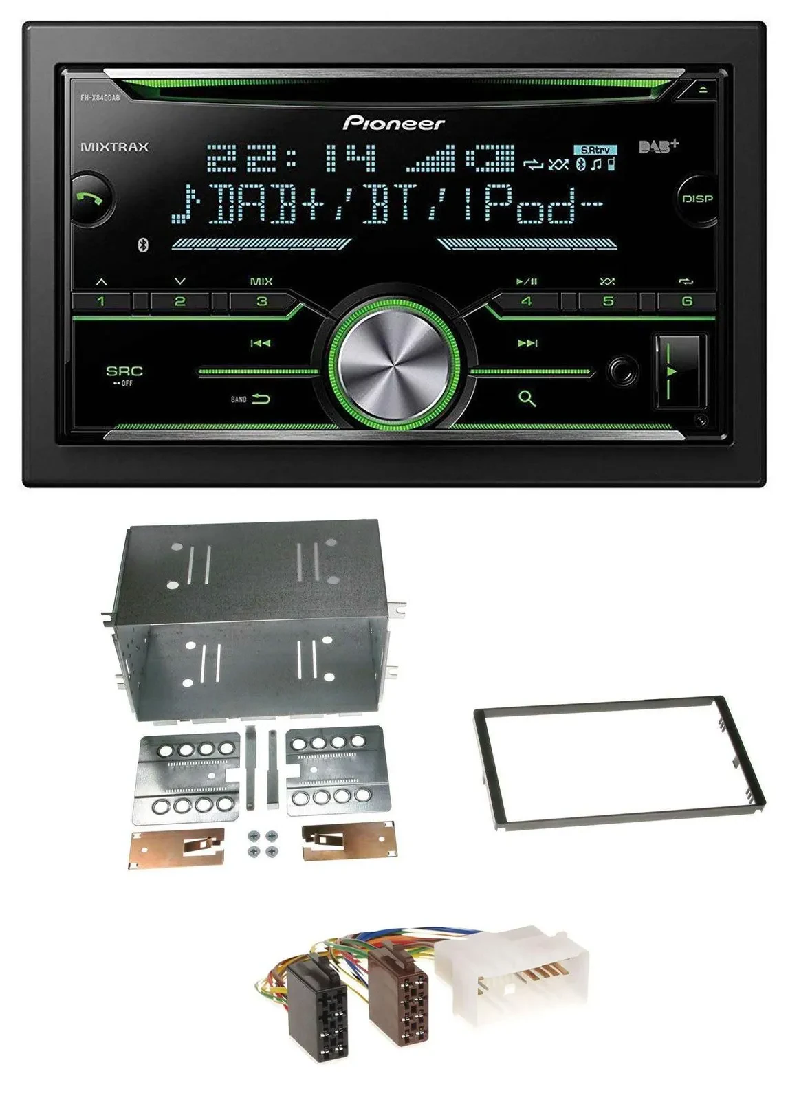 Pioneer Bluetooth MP3 DAB 2DIN USB CD Autoradio für Kia Optima Magentis 05-10