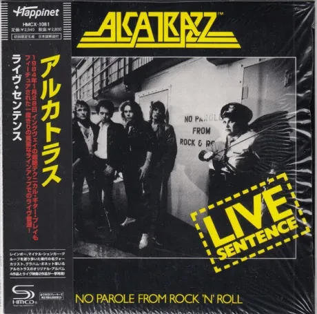 ALCATRAZZ - Live Sentence (No Parole From Rock 'N' Roll) (CD, Japan)