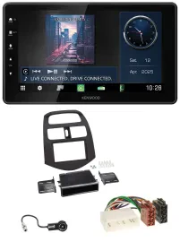 Kenwood MP3 Bluetooth USB DAB Autoradio für Chevrolet Spark (KLM 2012-2013)