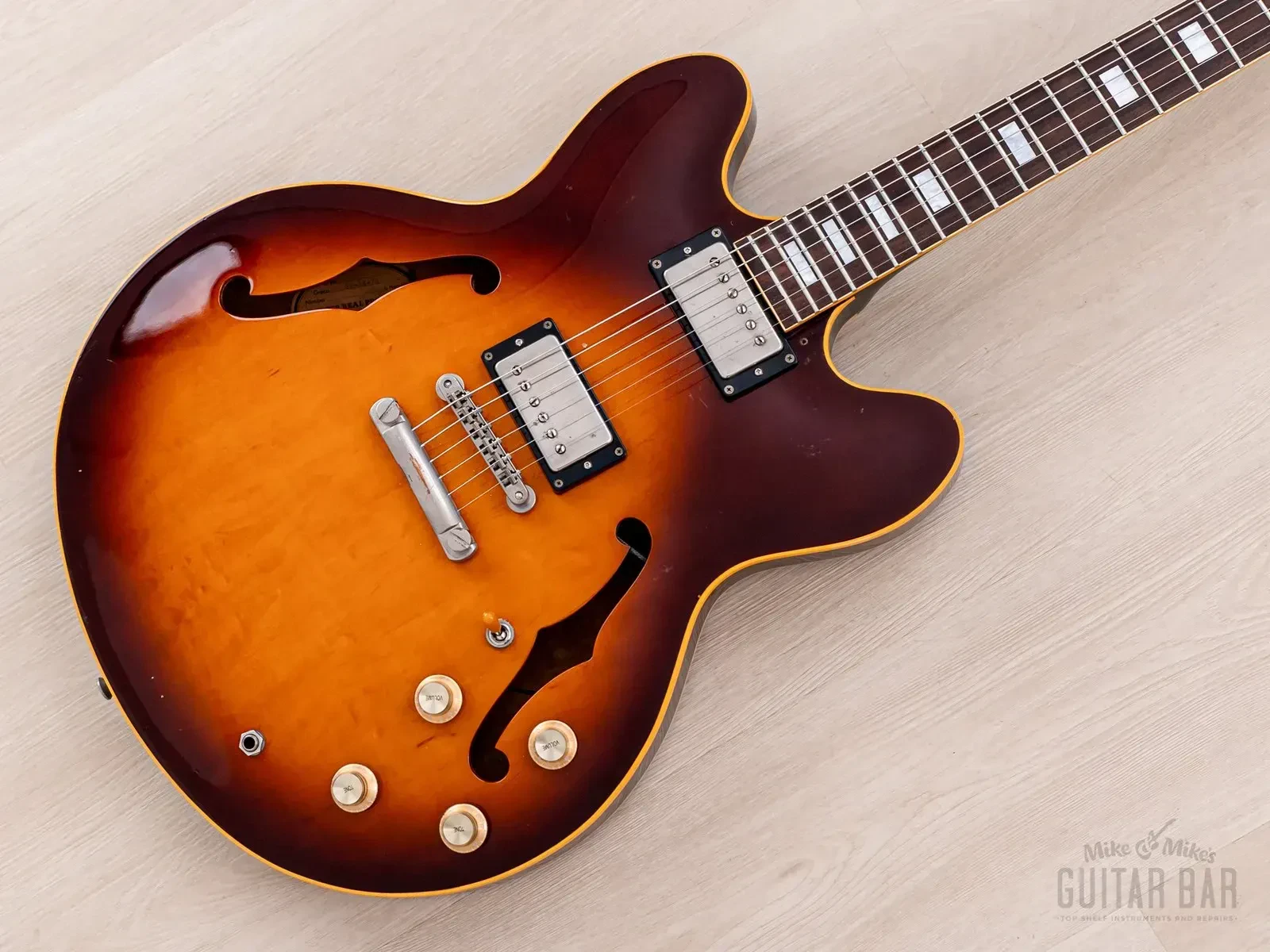 Б/У полуакустическая электрогитара Greco Mint Collection SA-64-70 Super Real Project, Japan, 1980s