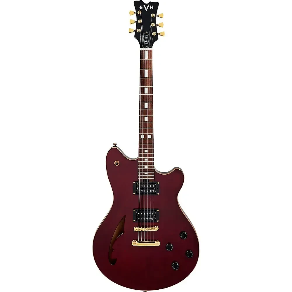 Электрогитара полуакустическая EVH SA-126 Standard Wine Red