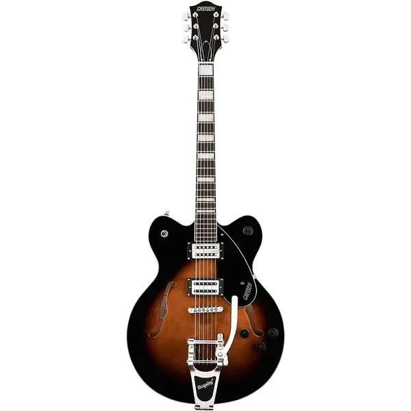 Электрогитара полуакустическая Gretsch G2622T Streamliner Bigsby Brownstone Maple