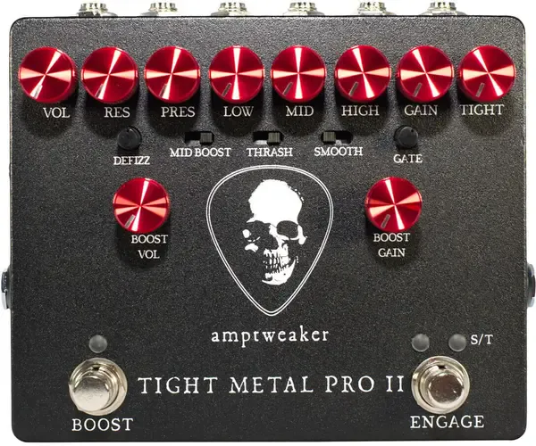 Педаль эффектов для электрогитары Amptweaker Tight Metal Pro II Distortion Pedal