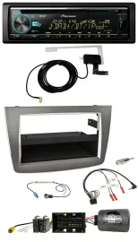 Pioneer MP3 Lenkrad CD USB DAB Autoradio für Alfa Mito 2014-2018 955 silber