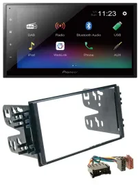 Pioneer USB Bluetooth DAB 2DIN MP3 Autoradio für Kia Carnival (2001-2005)