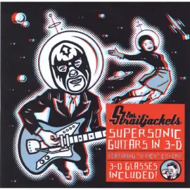 Los Straitjackets - Supersonic Guitars In 3-D [Translucent Red & Blue Vinyl]