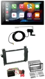 Pioneer MP3 USB Bluetooth DAB 2DIN Autoradio für Mercedes B-Klasse T245 05-11