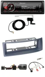 Автомагнитола Pioneer USB DAB Bluetooth для Renault Scenic/Megane 1996–2000 с поддержкой управления с руля