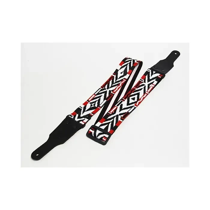 Ремень для гитары Fidel FL401832PA PolyArt Japanese Red Black