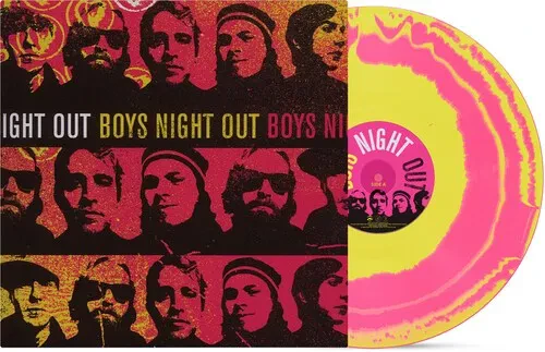 Виниловая пластинка Boys Night Out - Boys Night Out [New Vinyl LP] Colored Vinyl, Pink, Yellow