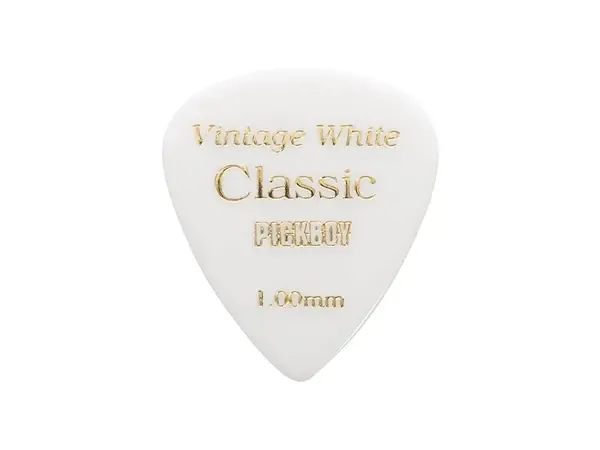 Медиаторы Pickboy GP-03/100 Celluloid Vintage Classic White 50 шт.