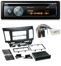 Pioneer MP3 DAB USB CD Bluetooth Autoradio für Mitsubishi Evo Lancer (ab 2008)