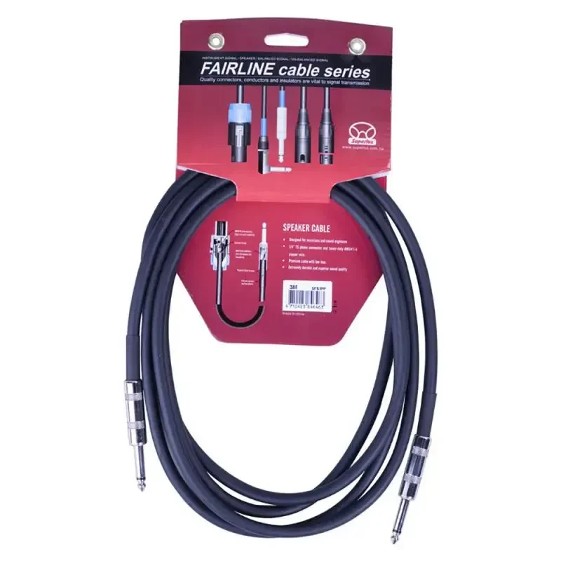 Superlux SFS3PP Колоночный кабель джек-джек, 3 метра, жила 2.08 мм²